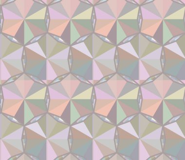 Geometrik şekilli kusursuz desen vektör çizimi