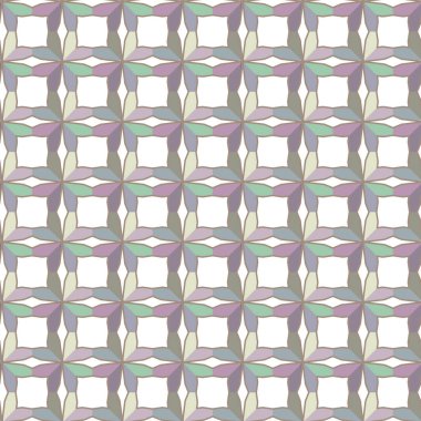 geometrik şekilli kusursuz desen