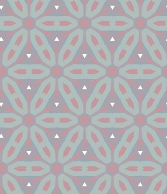 Geometrik şekilli kusursuz desen vektör çizimi