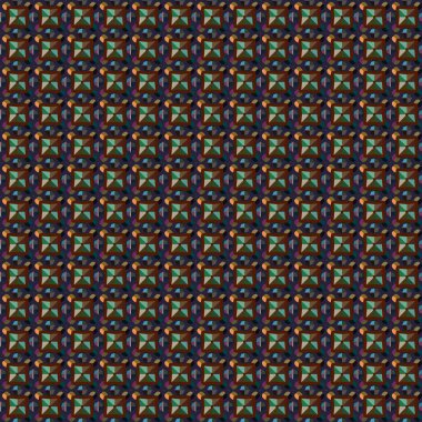 Geometrik şekilli kusursuz desen vektör çizimi