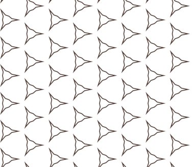 Geometrik şekilli kusursuz desen vektör çizimi