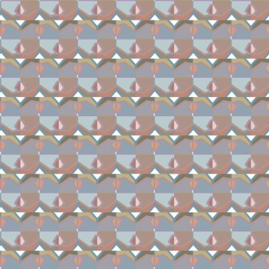 geometrik şekilli kusursuz desen