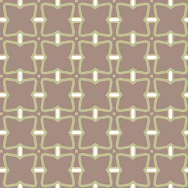 Geometrik şekilli kusursuz desen vektör çizimi