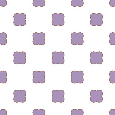 Geometrik şekilli kusursuz desen vektör çizimi