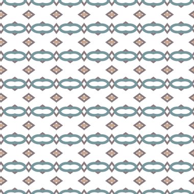 Geometrik şekilli kusursuz desen vektör çizimi