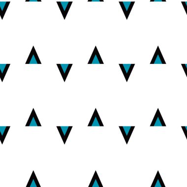 Geometrik şekilli kusursuz desen vektör çizimi