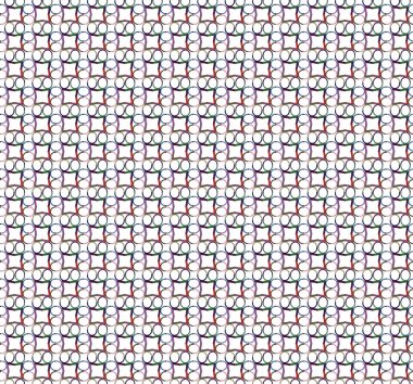 geometrik şekilli kusursuz desen