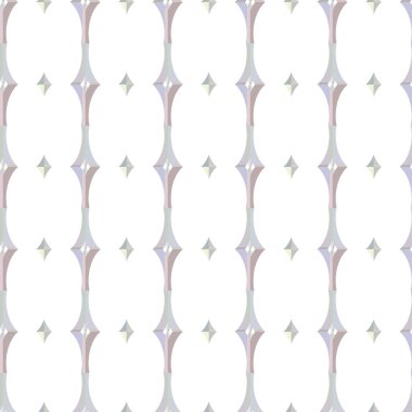 Geometrik şekilli kusursuz desen vektör çizimi