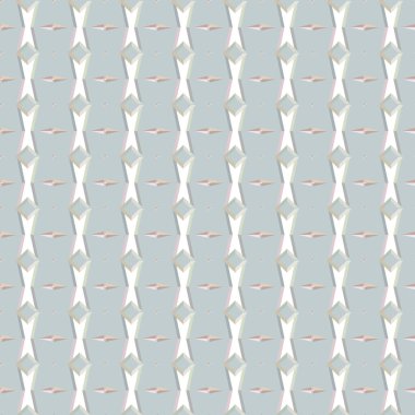 Geometrik şekilli kusursuz desen vektör çizimi