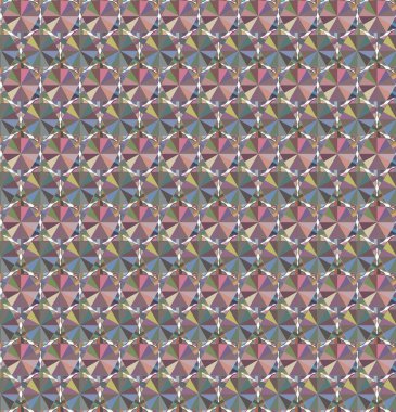 Geometrik şekilli kusursuz desen vektör çizimi