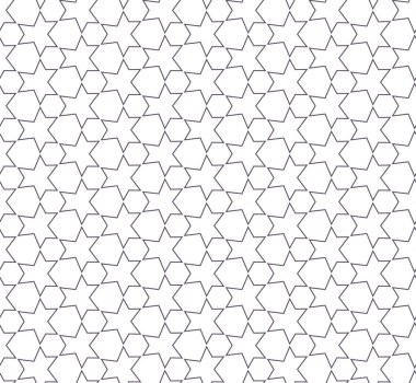 geometrik şekilli kusursuz desen