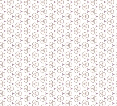 Geometrik şekilli kusursuz desen vektör çizimi