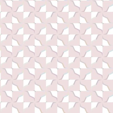 Geometrik şekilli kusursuz desen vektör çizimi