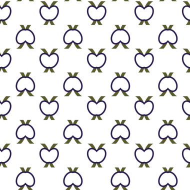 Geometrik şekilli kusursuz desen vektör çizimi