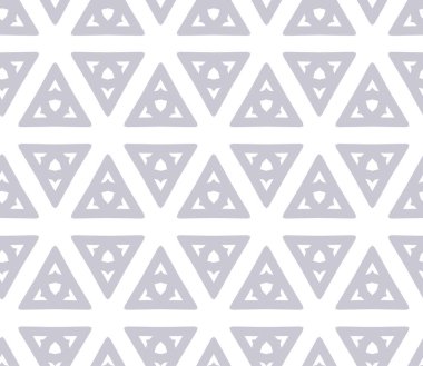 Geometrik şekilli kusursuz desen vektör çizimi