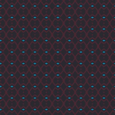 Geometrik şekilli kusursuz desen vektör çizimi