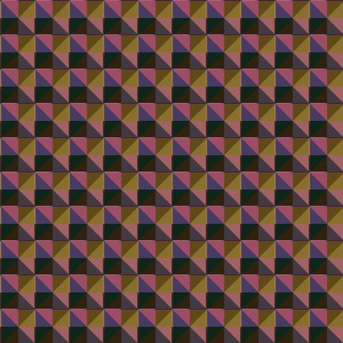 Geometrik şekilli kusursuz desen vektör çizimi