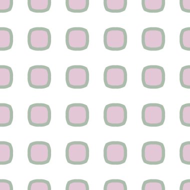 Geometrik şekilli kusursuz desen vektör çizimi