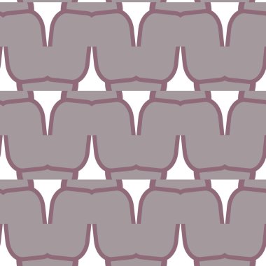 Geometrik şekilli kusursuz desen vektör çizimi