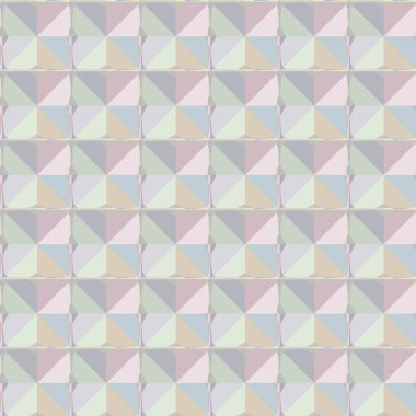 Geometrik şekilli kusursuz desen vektör çizimi