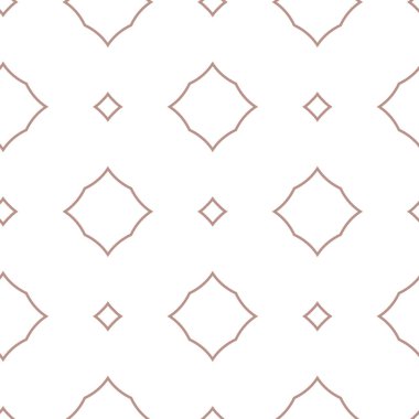 Geometrik şekilli kusursuz desen vektör çizimi