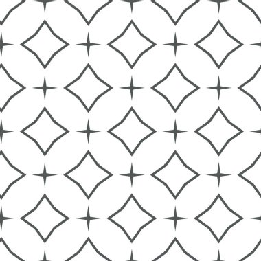 Geometrik şekilli kusursuz desen vektör çizimi