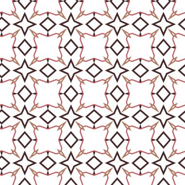 geometrik şekilli kusursuz desen