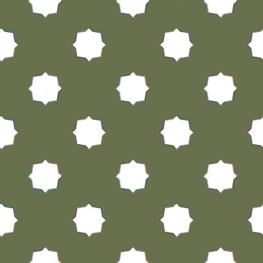 Geometrik şekilli kusursuz desen vektör çizimi