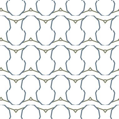 Geometrik şekilli kusursuz desen vektör çizimi