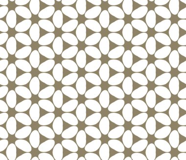 Geometrik şekilli kusursuz desen vektör çizimi