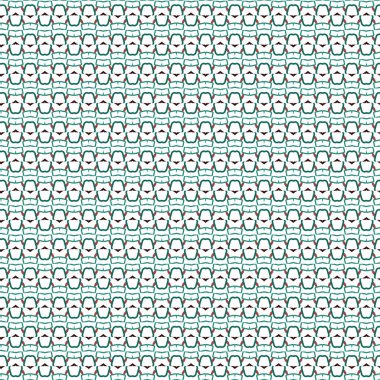 Geometrik şekilli kusursuz desen vektör çizimi