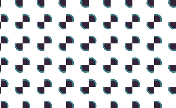 seamless pattern with geometric shapes vector illustration