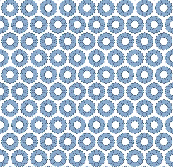 Seamless Pattern Geometric Shapes — Stock Vector