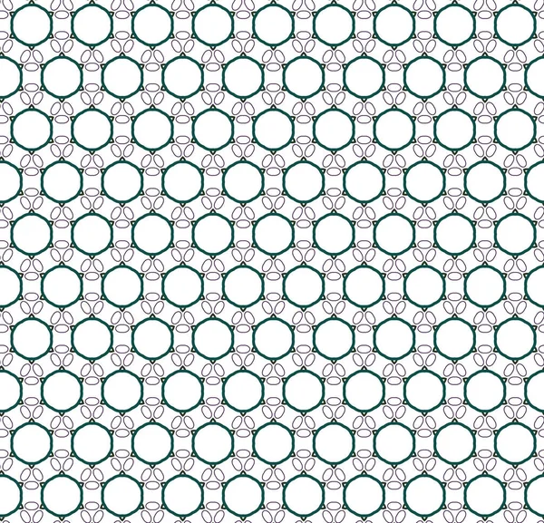 Nahtlose Muster Mit Geometrischen Formen Vektorillustration — Stockvektor