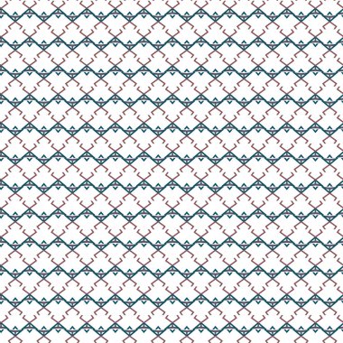 Geometrik şekilli kusursuz desen vektör çizimi