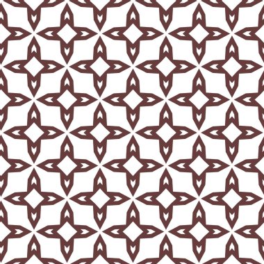 Geometrik şekilli kusursuz desen vektör çizimi