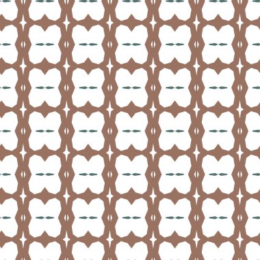 Geometrik şekilli kusursuz desen vektör çizimi