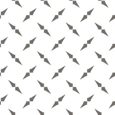 Geometrik şekilli kusursuz desen vektör çizimi