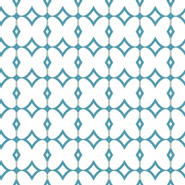 Geometrik şekilli kusursuz desen vektör çizimi