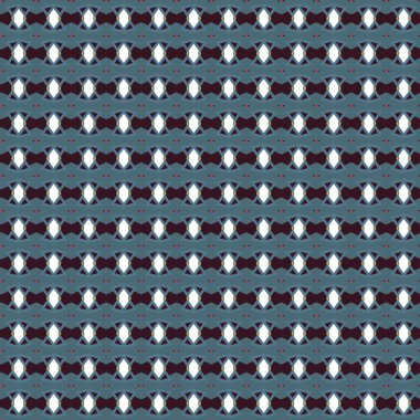 Geometrik şekilli kusursuz desen vektör çizimi