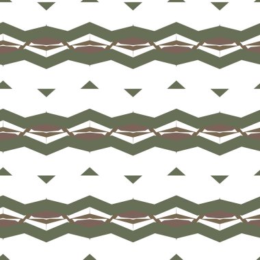 Geometrik şekilli kusursuz desen vektör çizimi