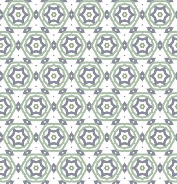 Geometrik şekilli kusursuz desen vektör çizimi
