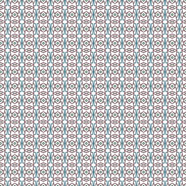 Geometrik şekilli kusursuz desen vektör çizimi