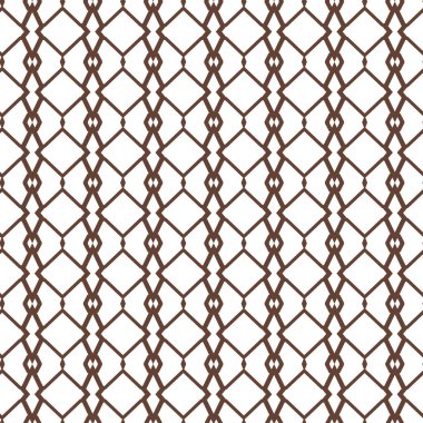 Geometrik şekilli kusursuz desen vektör çizimi