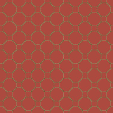 Geometrik şekilli kusursuz desen vektör çizimi