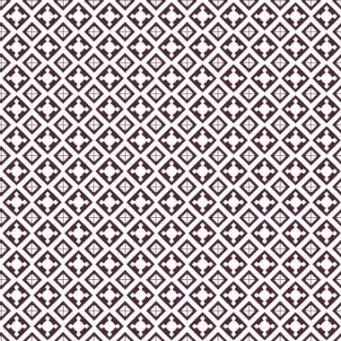 Geometrik şekilli kusursuz desen vektör çizimi