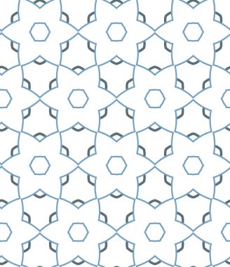 Geometrik şekilli kusursuz desen vektör çizimi