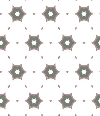 Geometrik şekilli kusursuz desen vektör çizimi