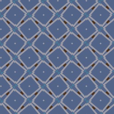 Geometrik şekilli kusursuz desen vektör çizimi