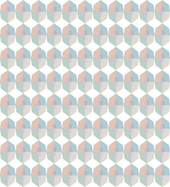 geometrik şekilli kusursuz desen